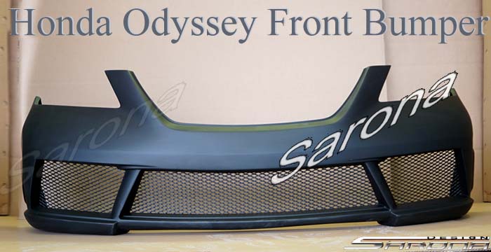 Custom Honda Odyssey  Mini Van Front Bumper (2005 - 2007) - $780.00 (Part #HD-009-FB)